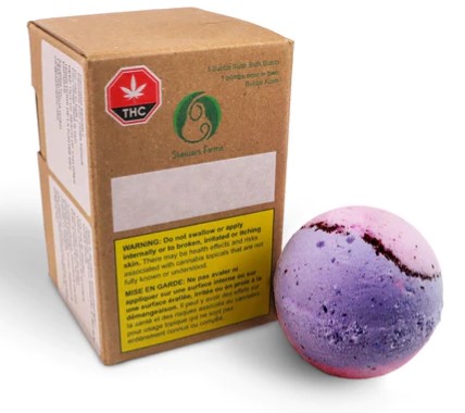 Bubba Kush Bath Bomb by Stewart Farms - Bubba Kush Bath Bomb